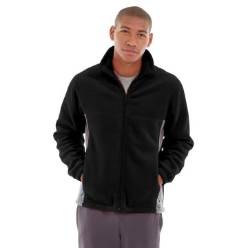 Orion Two-Tone Fitted Jacket-L-Black